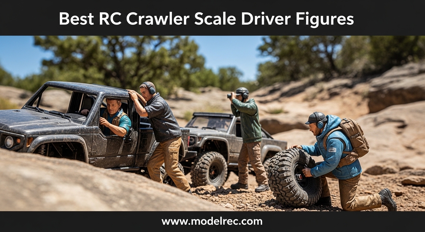 Best RC Crawler Scale Driver Figures