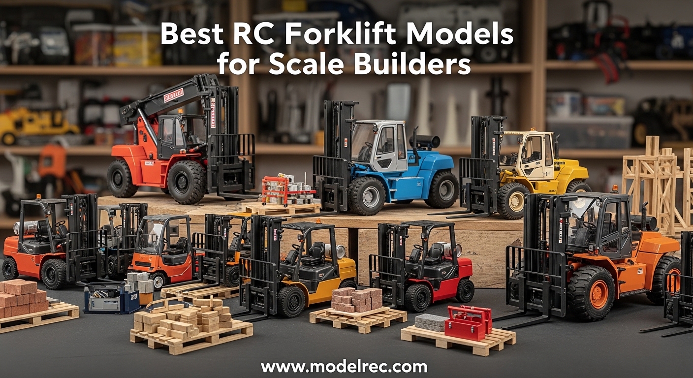 Best RC Forklift Models for Scale Builders