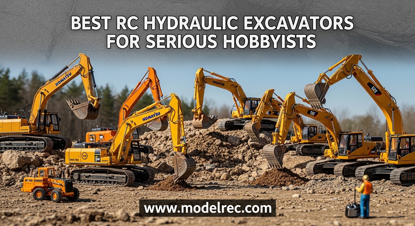 Best RC Hydraulic Excavators for Serious Hobbyists