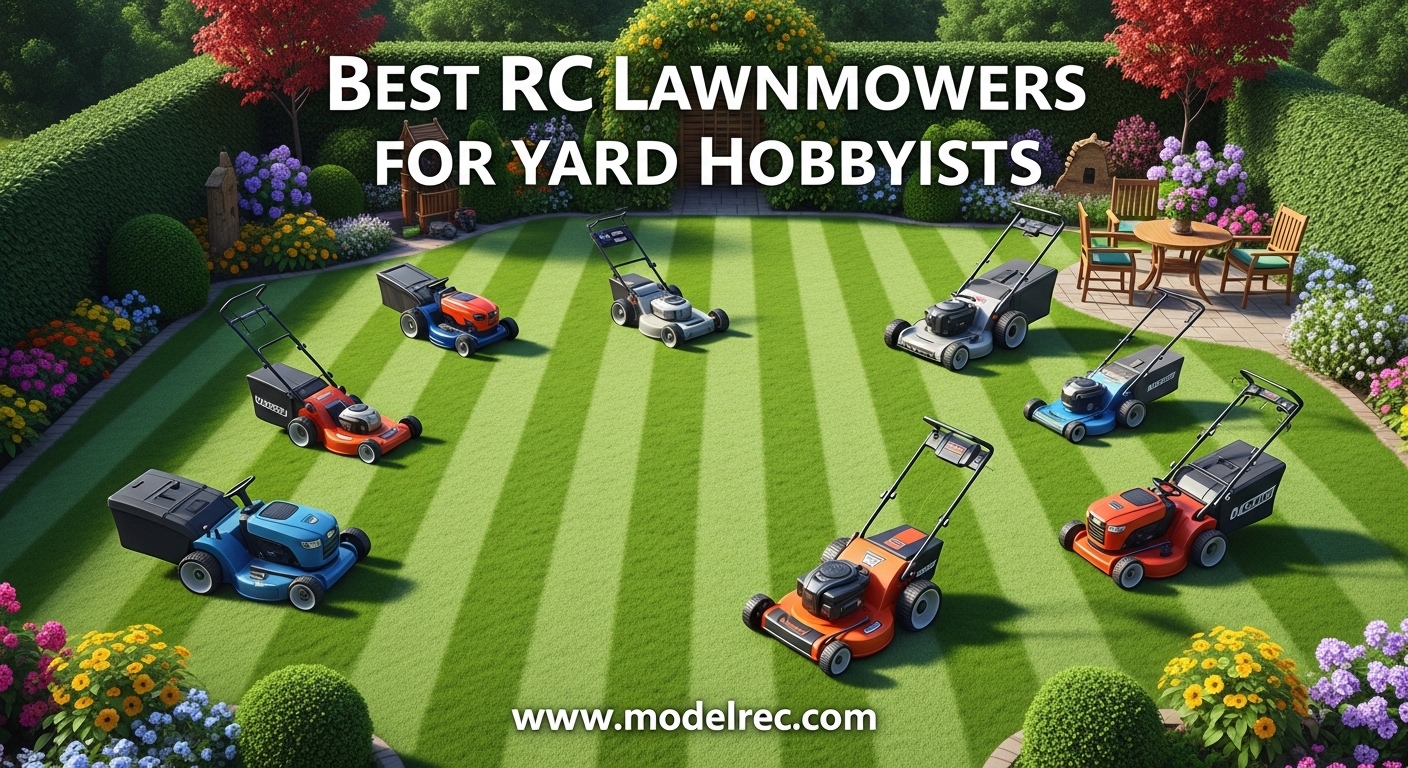 Best RC Lawnmowers for Yard Hobbyists