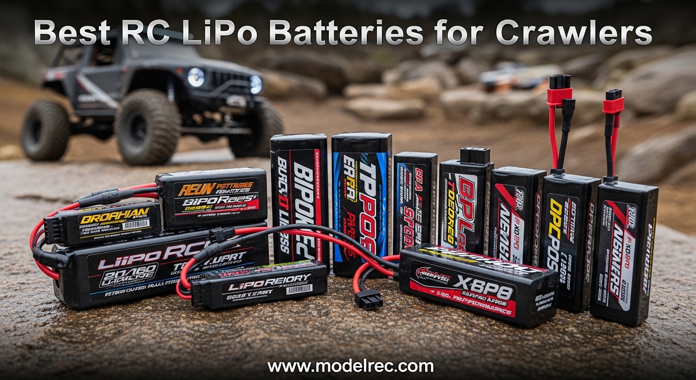 Best RC LiPo Batteries for Crawlers