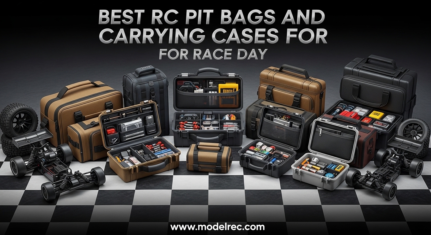 Best RC Pit Bags and Carrying Cases for Race Day