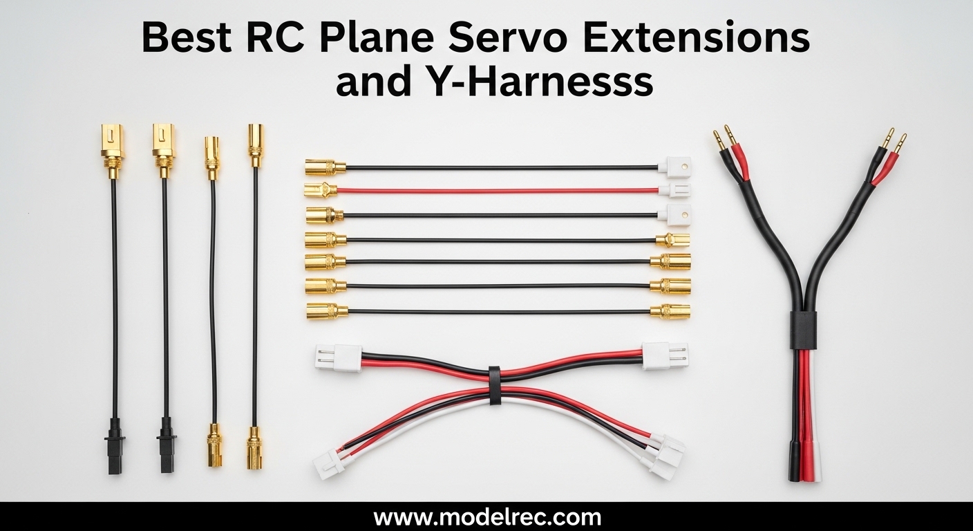 Best RC Plane Servo Extensions and Y-Harnesses