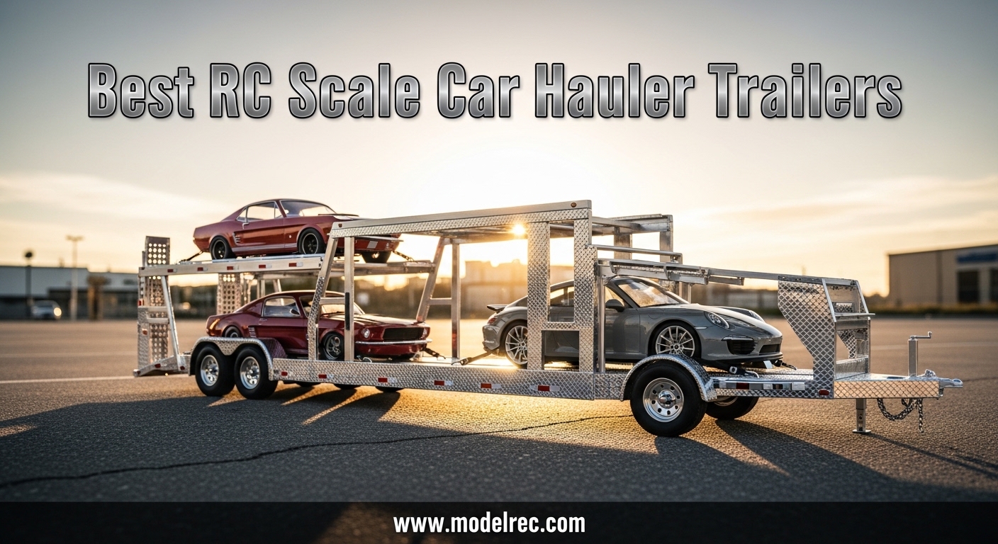 Best RC Scale Car Hauler Trailers