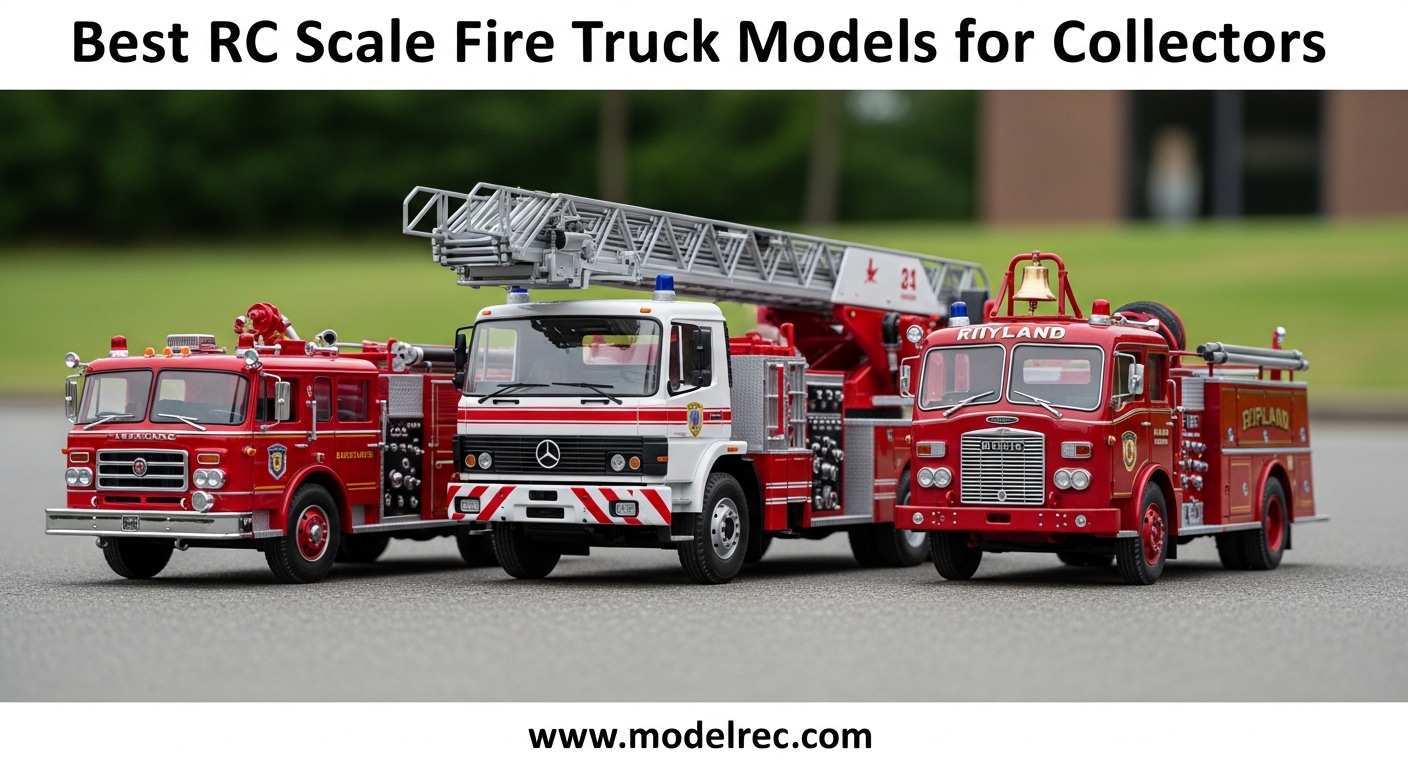 Best RC Scale Fire Truck Models for Collectors