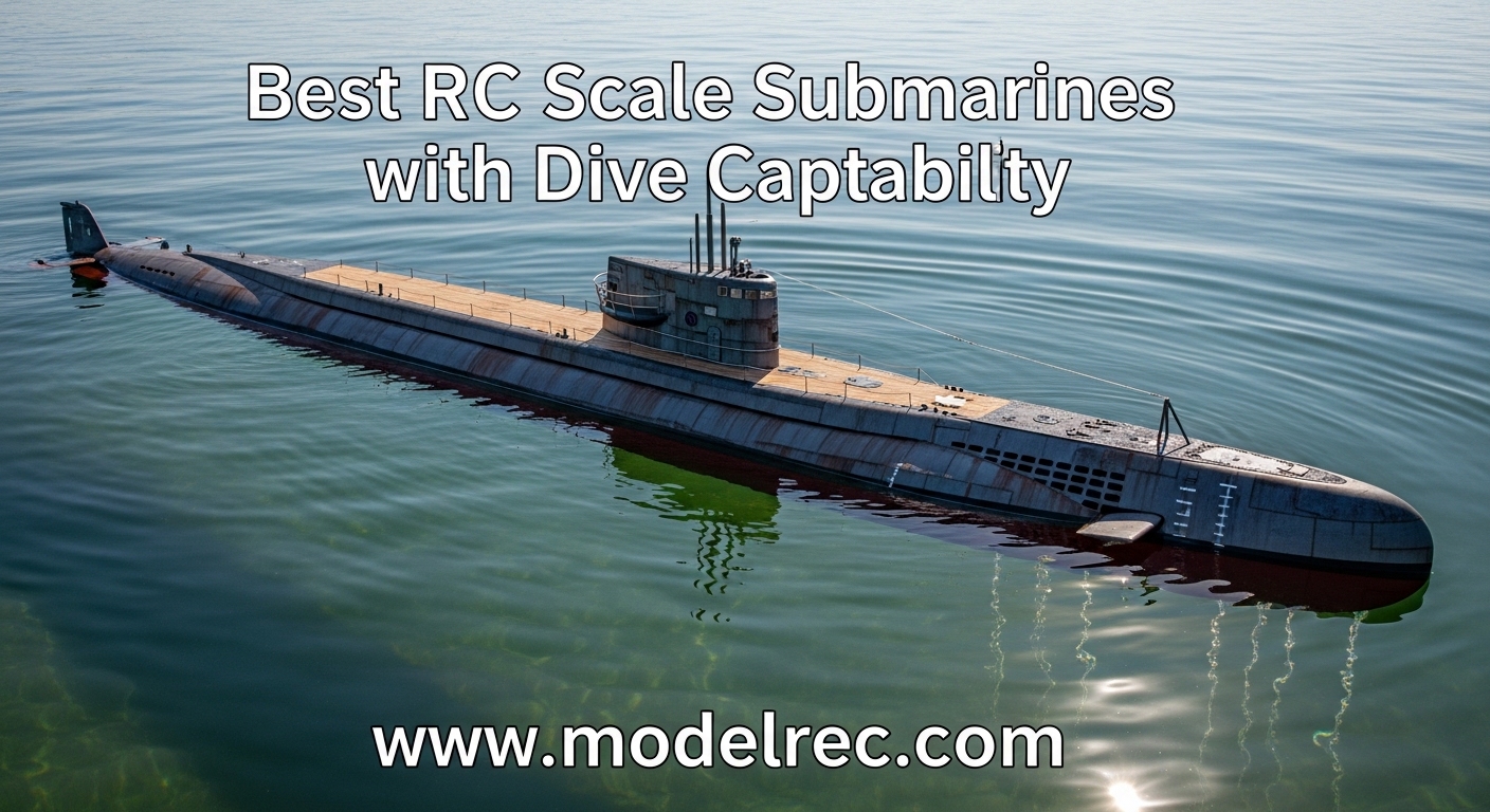 Best RC Scale Submarines with Dive Capability