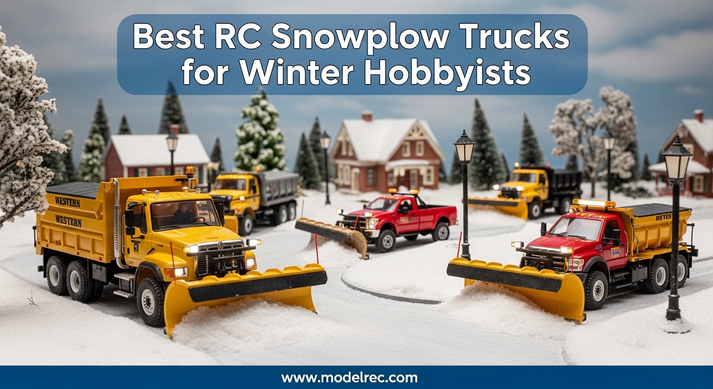 Best RC Snowplow Trucks for Winter Hobbyists