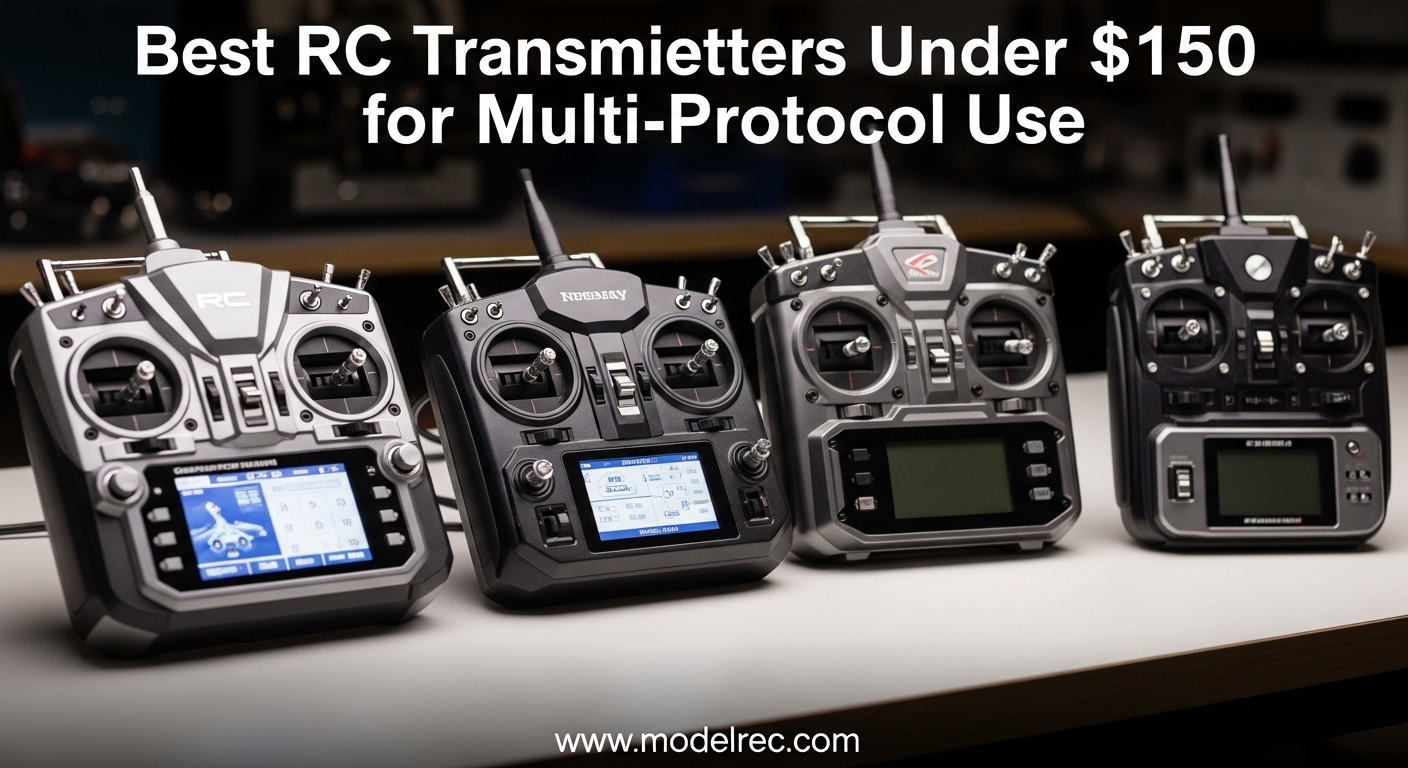 Best RC Transmitters Under $150 for Multi-Protocol Use