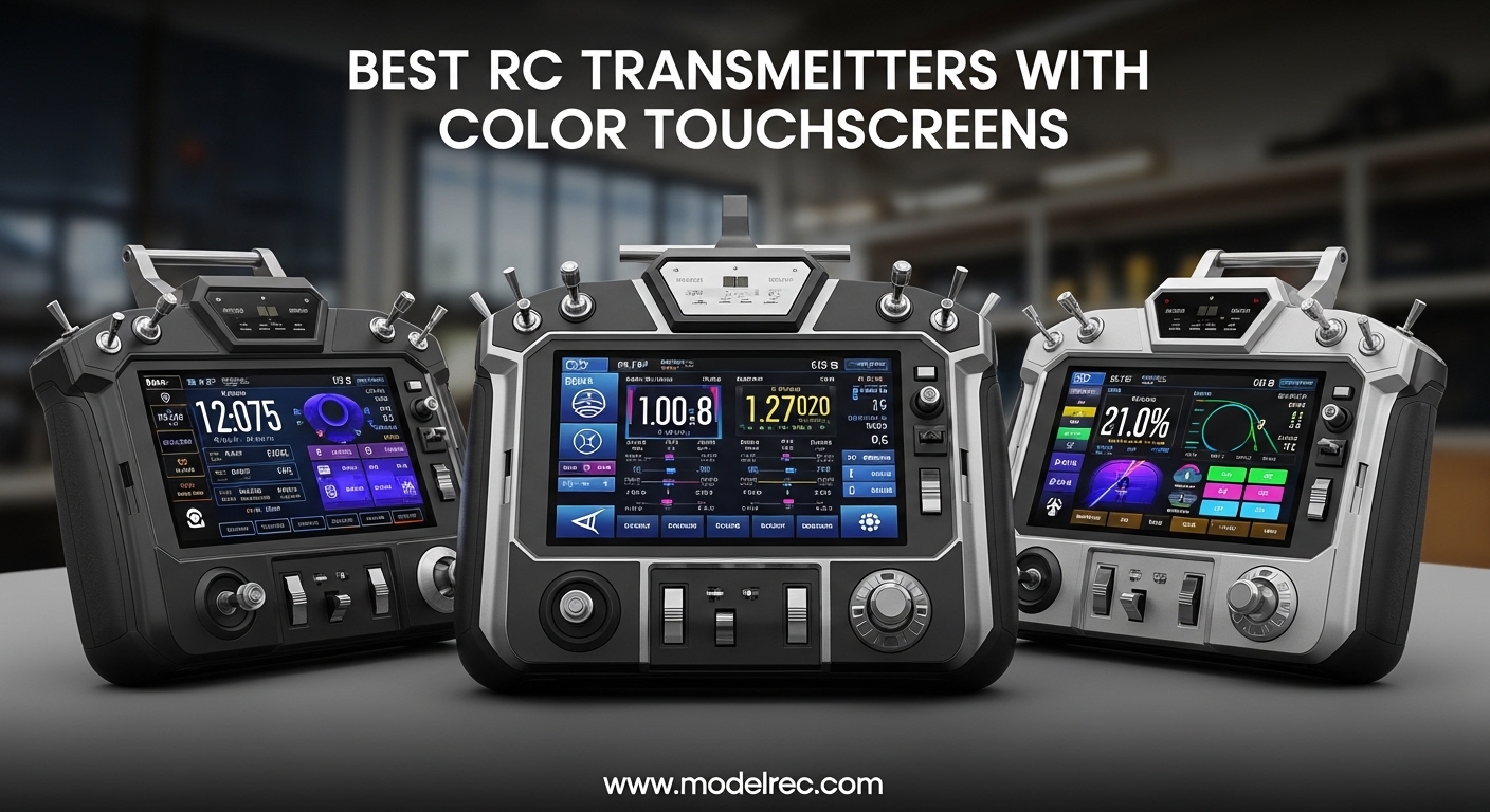 Best RC Transmitters with Color Touchscreens