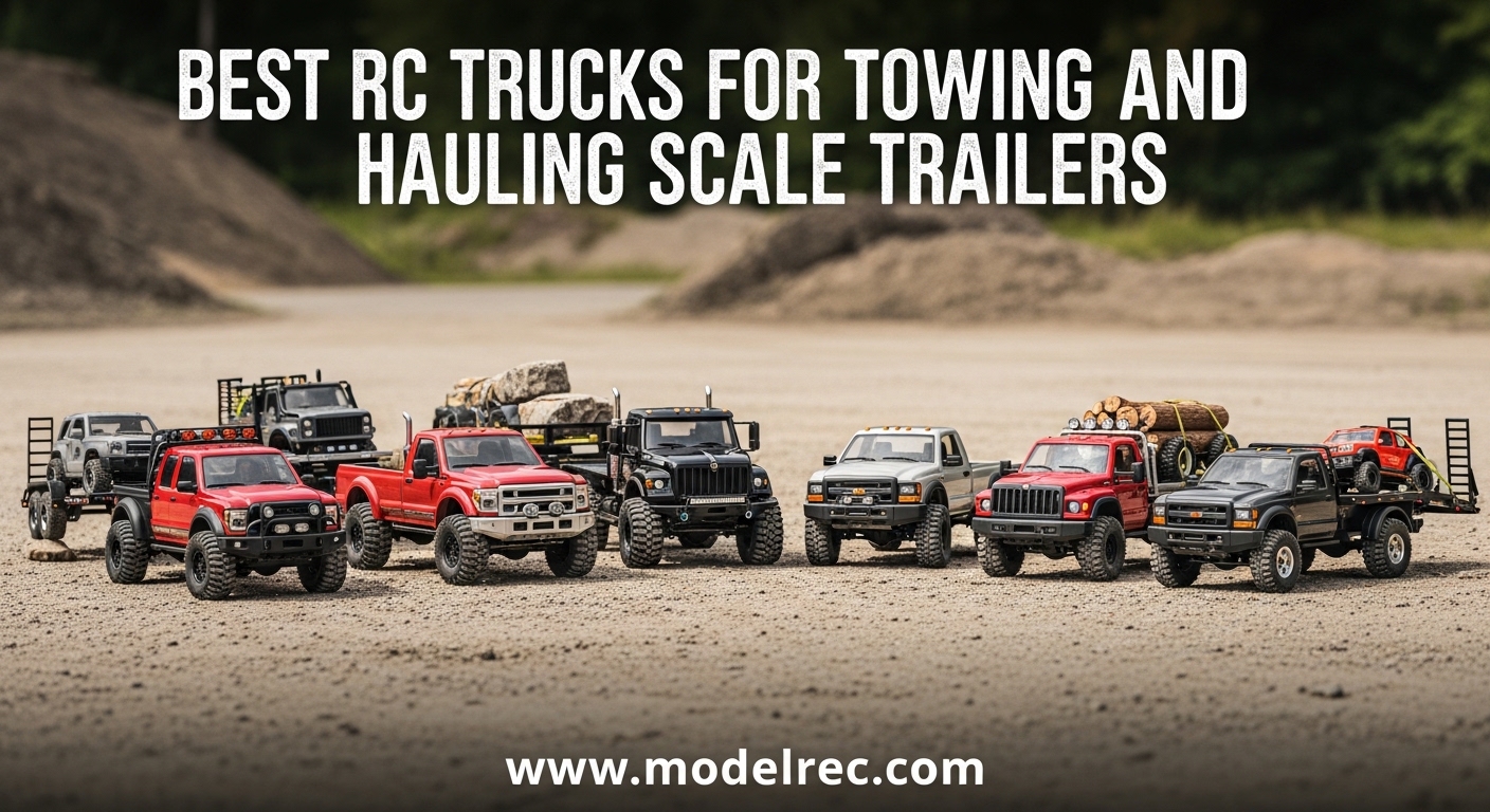 Best RC Trucks for Towing and Hauling Scale Trailers