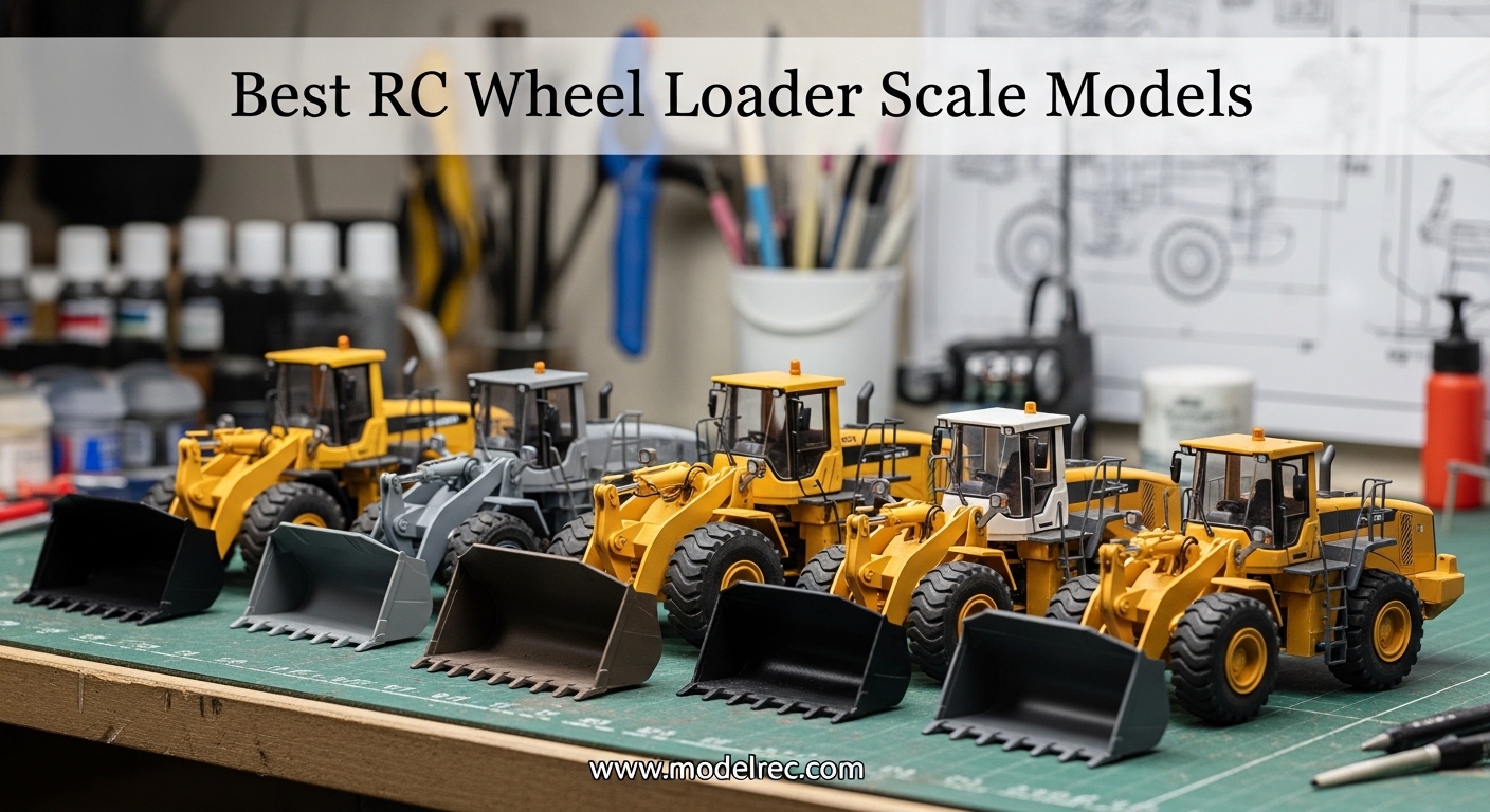 Best RC Wheel Loader Scale Models