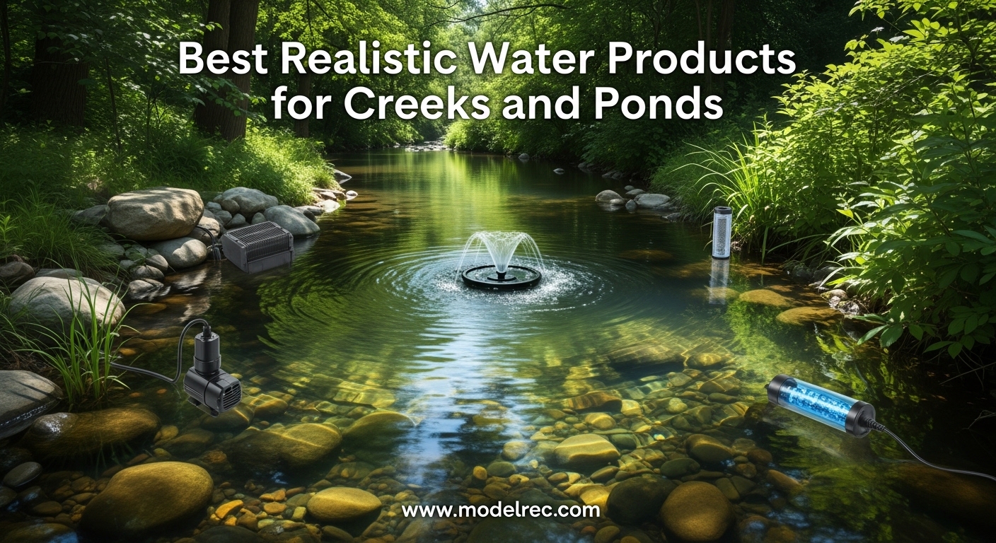 Best Realistic Water Products for Creeks and Ponds