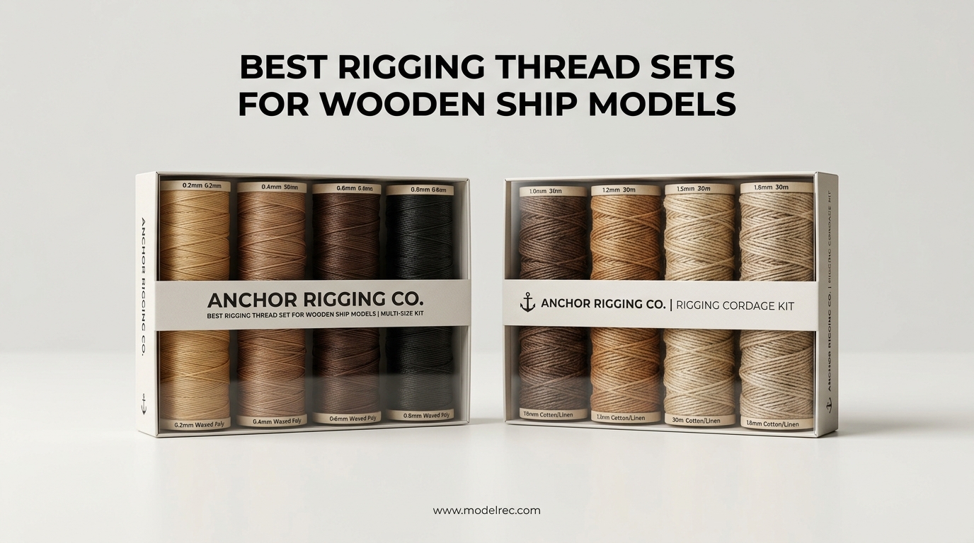 Best Rigging Thread Sets for Wooden Ship Models