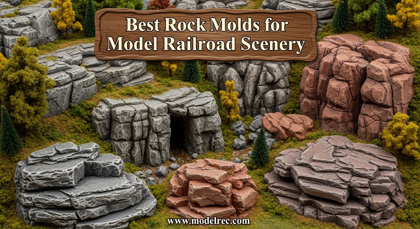Best Rock Molds for Model Railroad Scenery