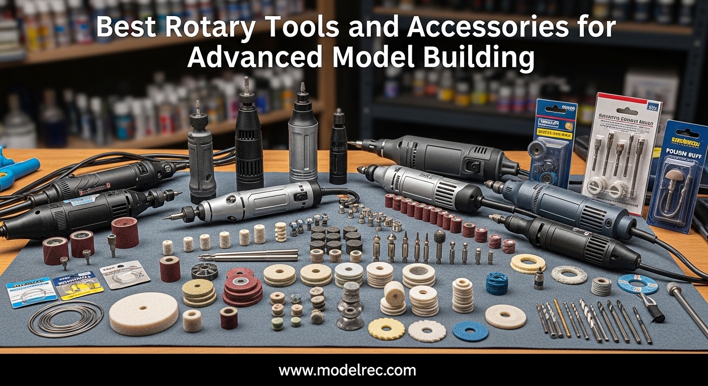 Best Rotary Tools and Accessories for Advanced Model Building