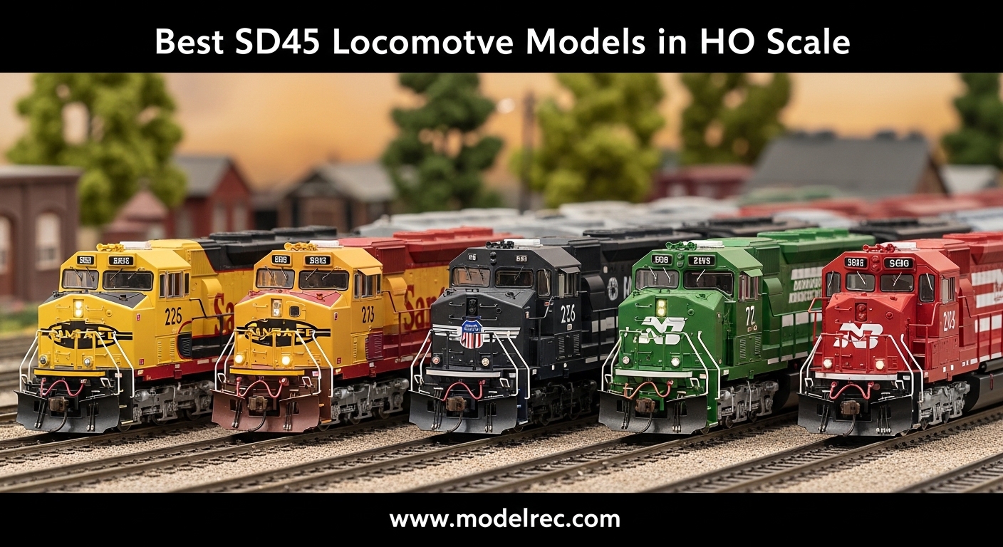 Best SD45 Locomotive Models in HO Scale