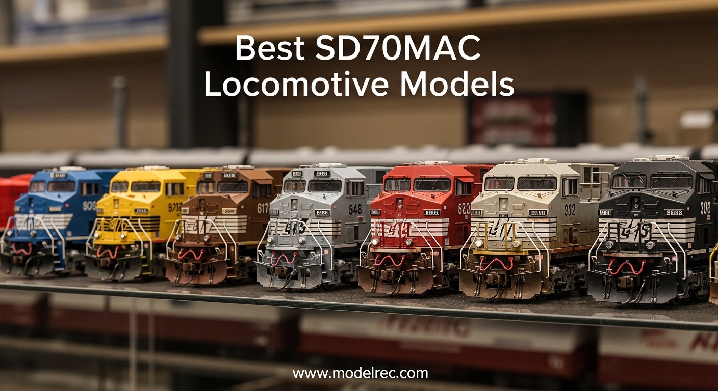Best SD70MAC Locomotive Models
