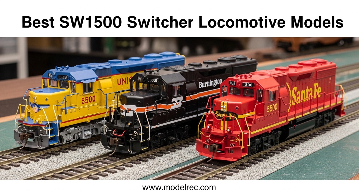 Best SW1500 Switcher Locomotive Models