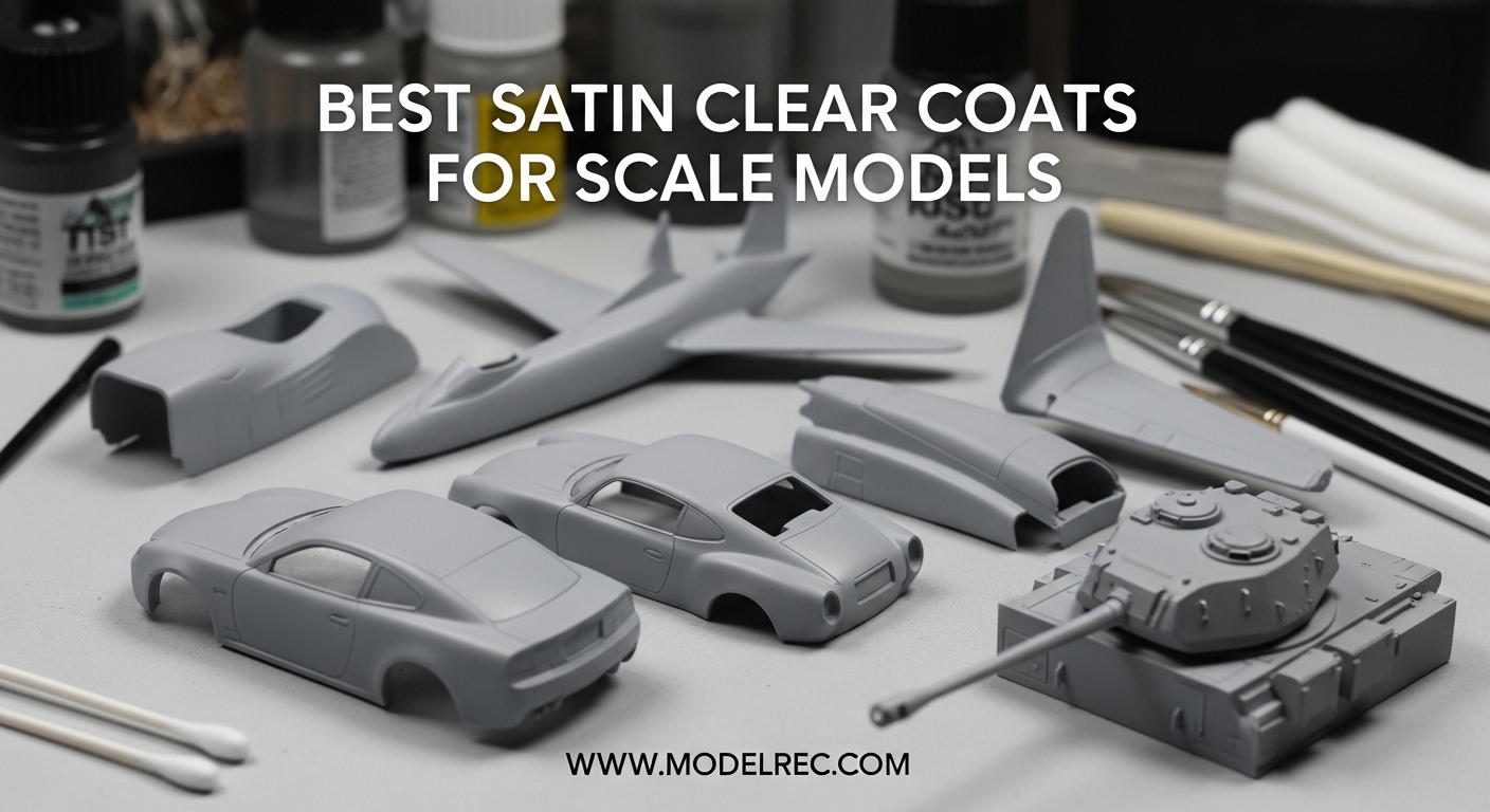 Best Satin Clear Coats for Scale Models