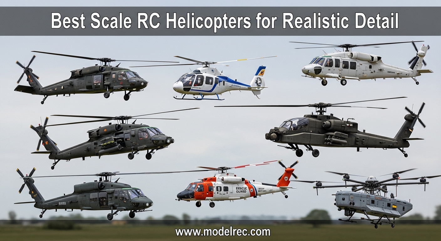 Best Scale RC Helicopters for Realistic Detail
