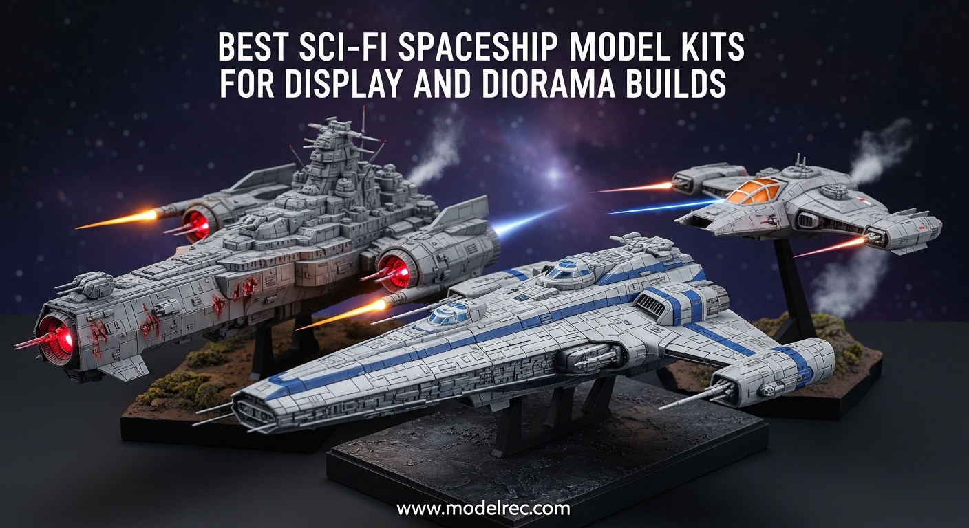 Best Sci-Fi Spaceship Model Kits for Display and Diorama Builds