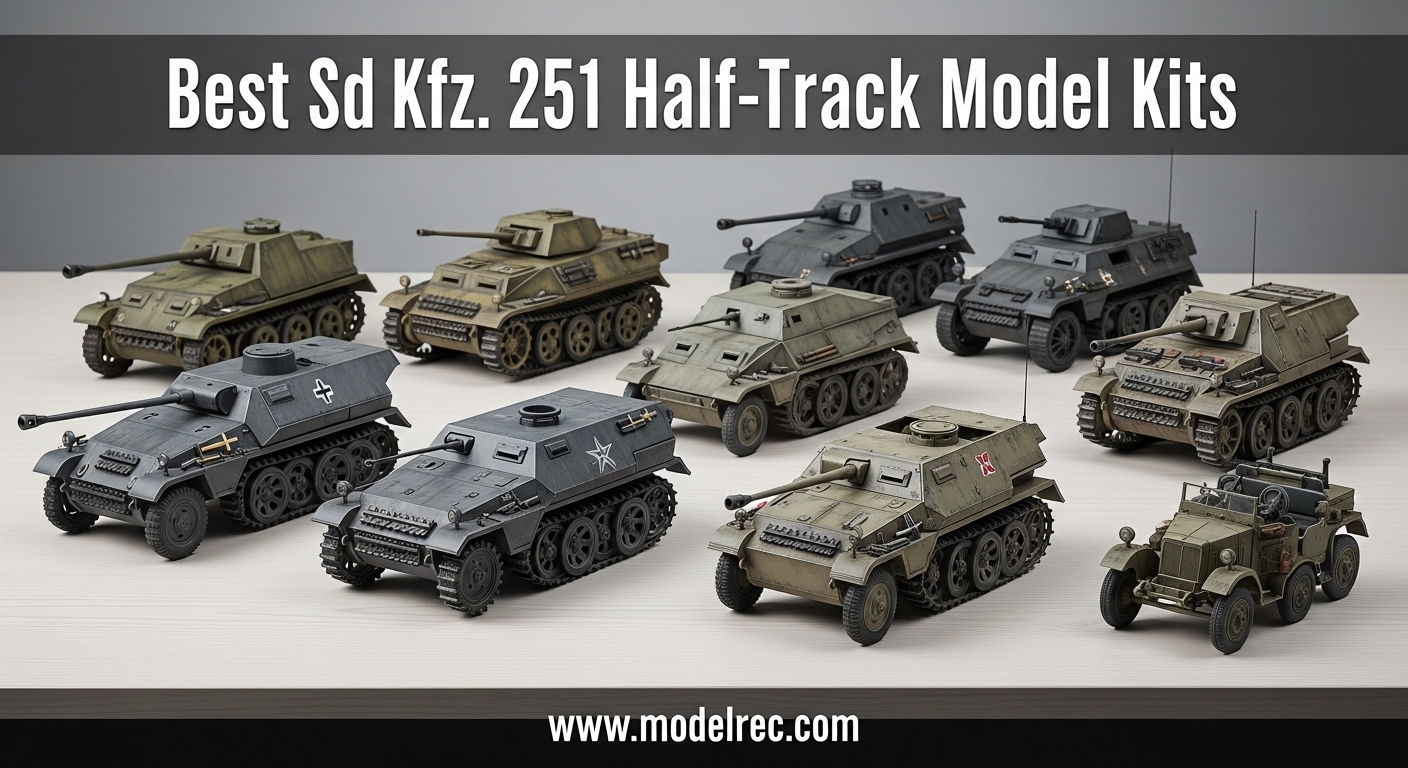 Best Sd.Kfz. 251 Half-Track Model Kits in 1/35 Scale