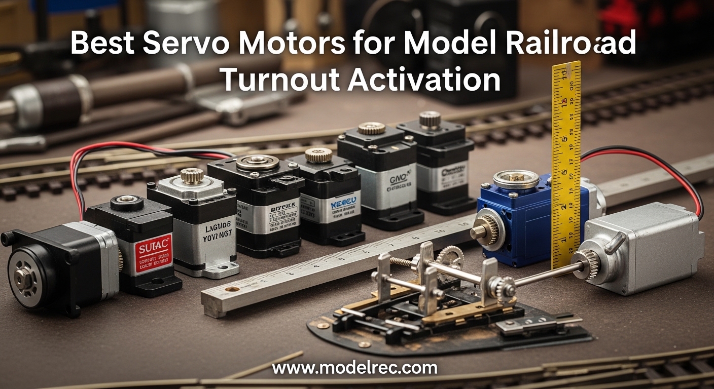Best Servo Motors for Model Railroad Turnout Activation
