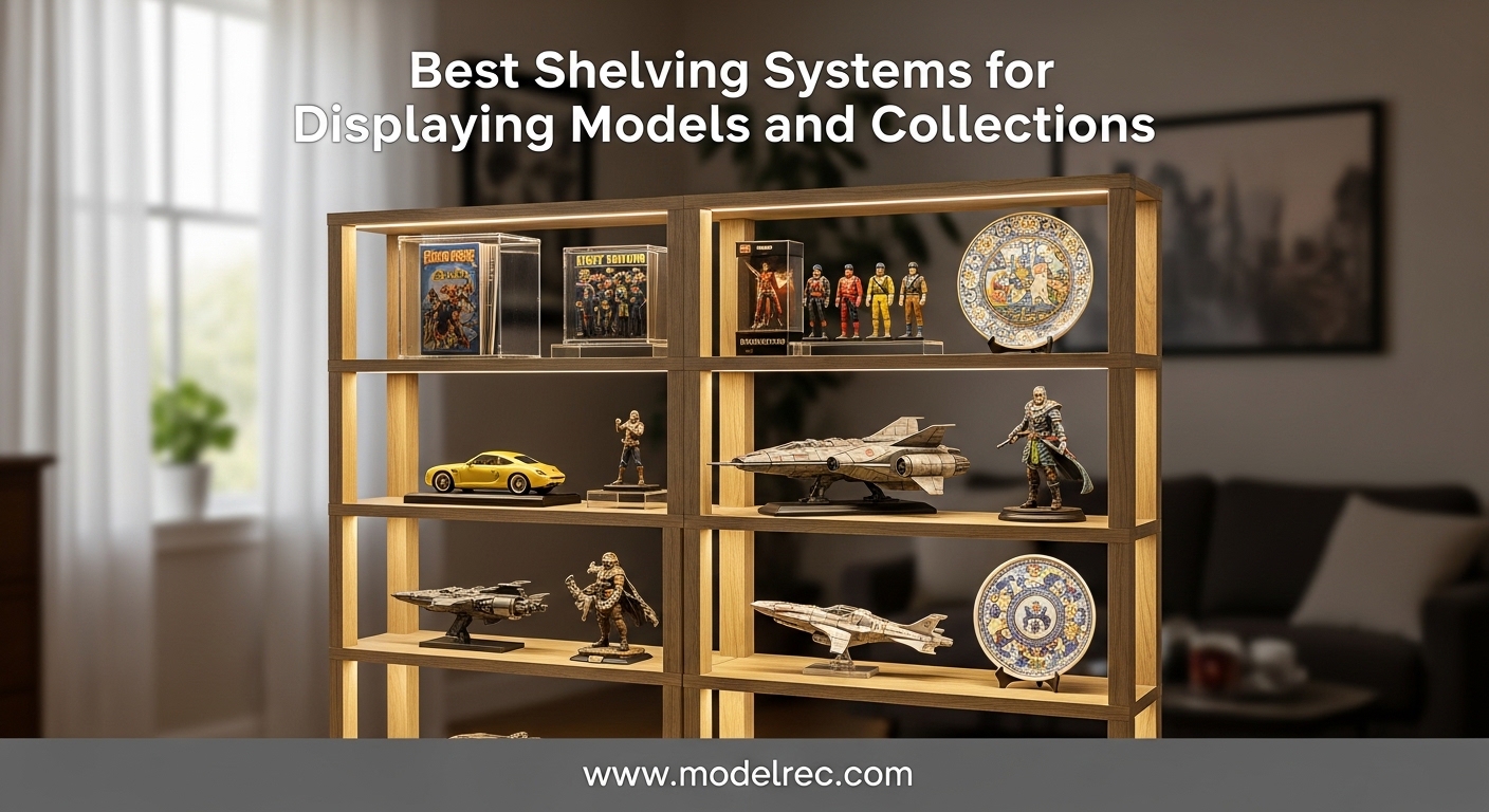 Best Shelving Systems for Displaying Models and Collections