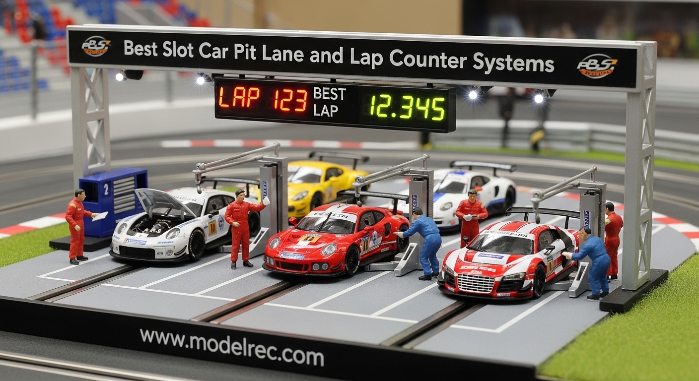 Best Slot Car Pit Lane and Lap Counter Systems