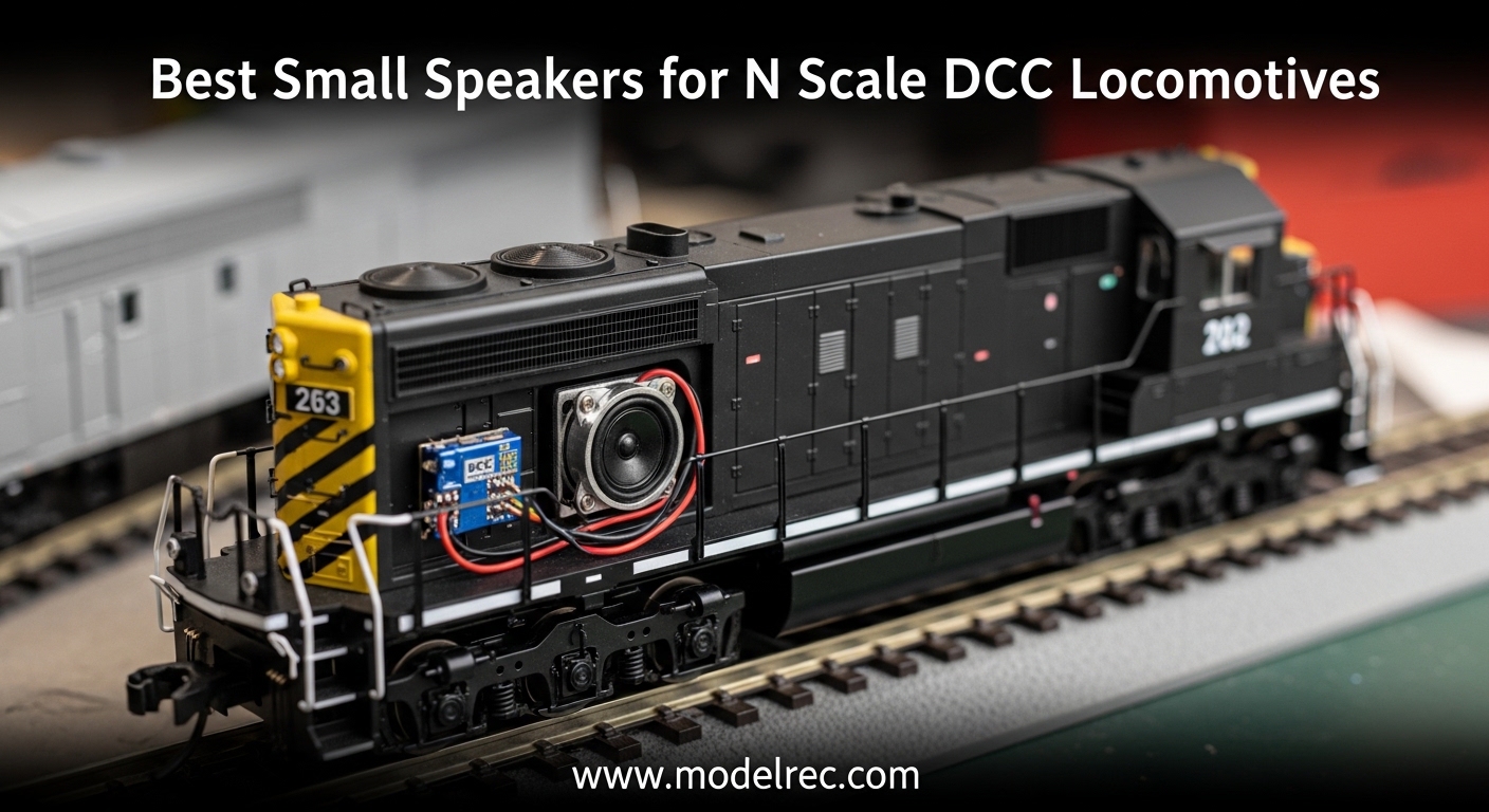 Best Small Speakers for N Scale DCC Locomotives