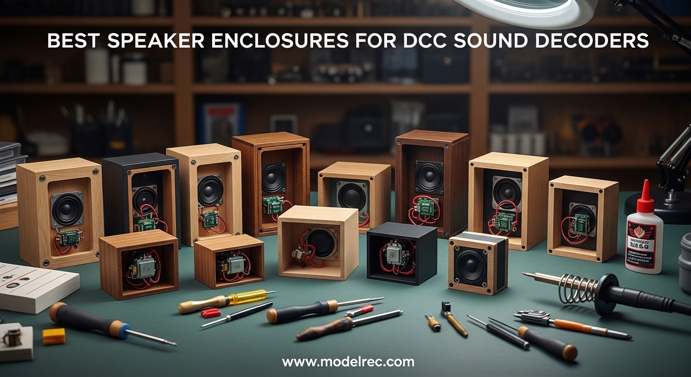 Best Speaker Enclosures for DCC Sound Decoders