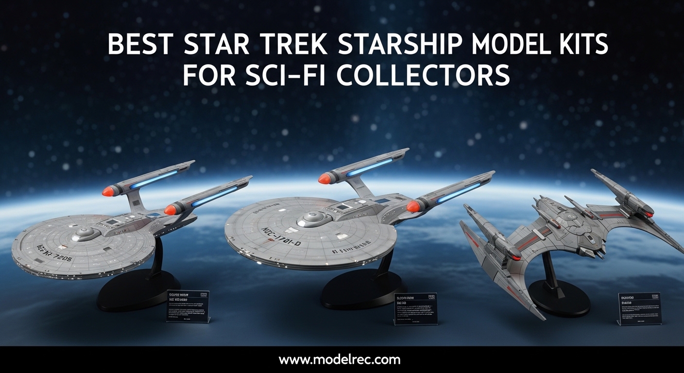 Best Star Trek Starship Model Kits for Sci-Fi Collectors