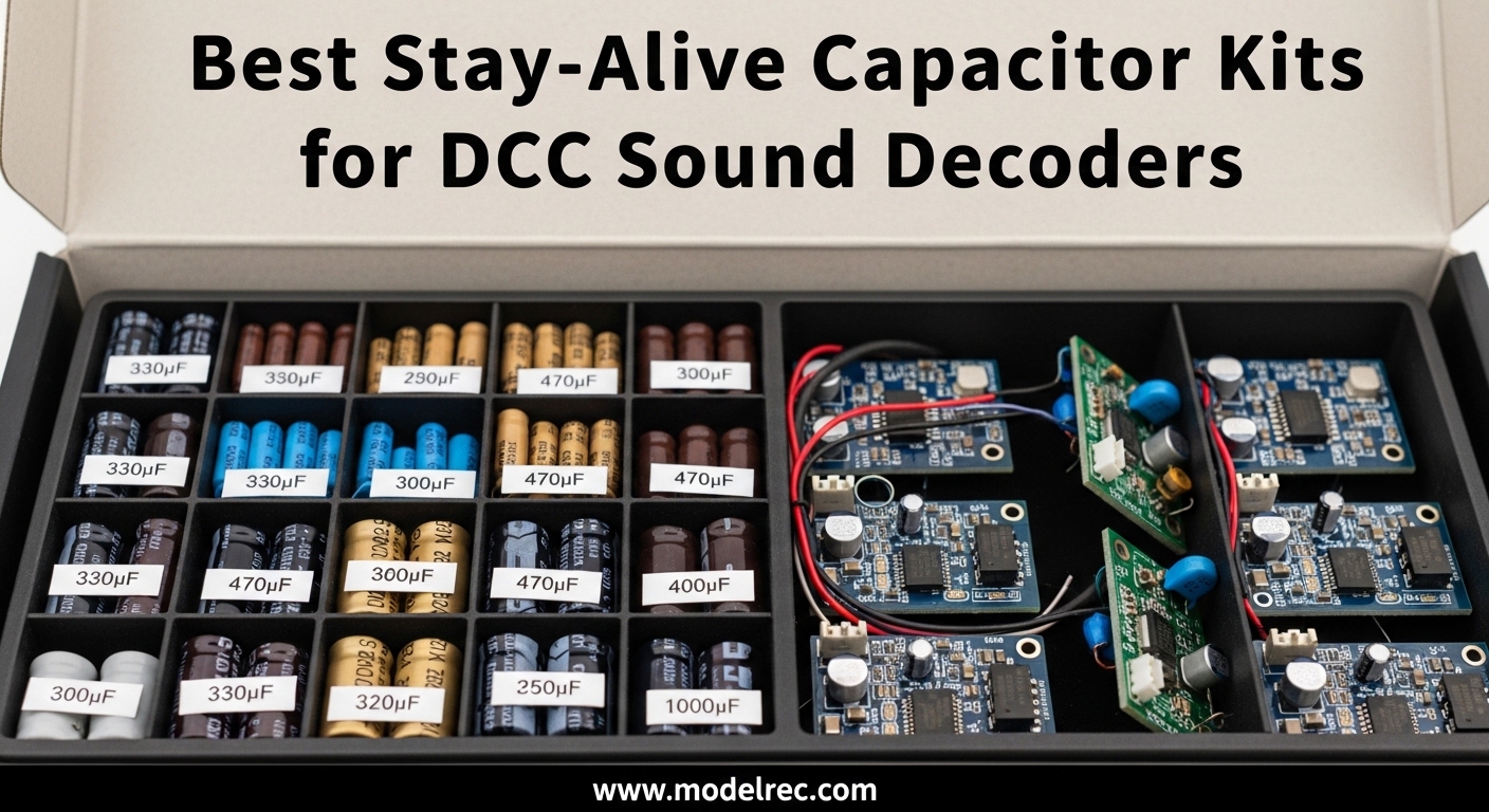 Best Stay-Alive Capacitor Kits for DCC Sound Decoders