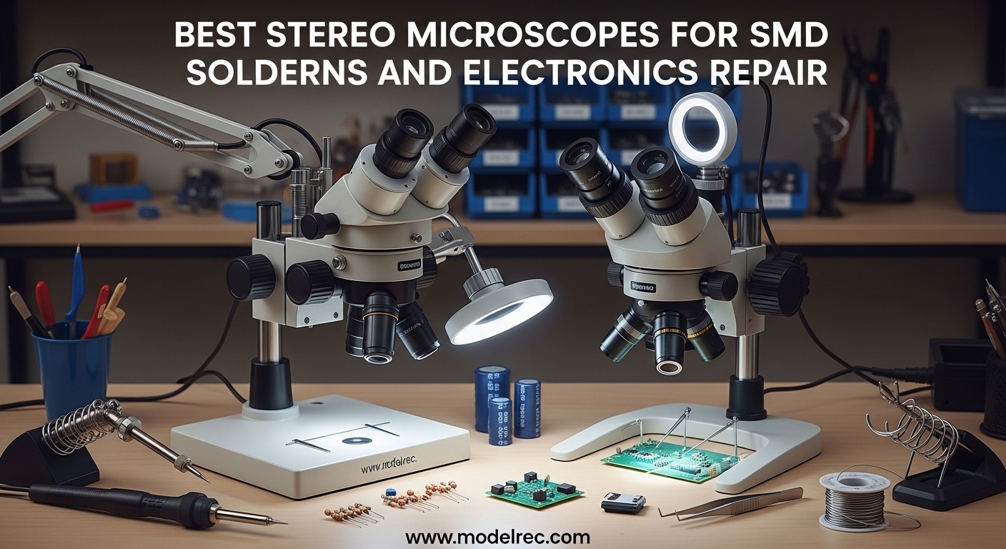 Best Stereo Microscopes for SMD Soldering and Electronics Repair