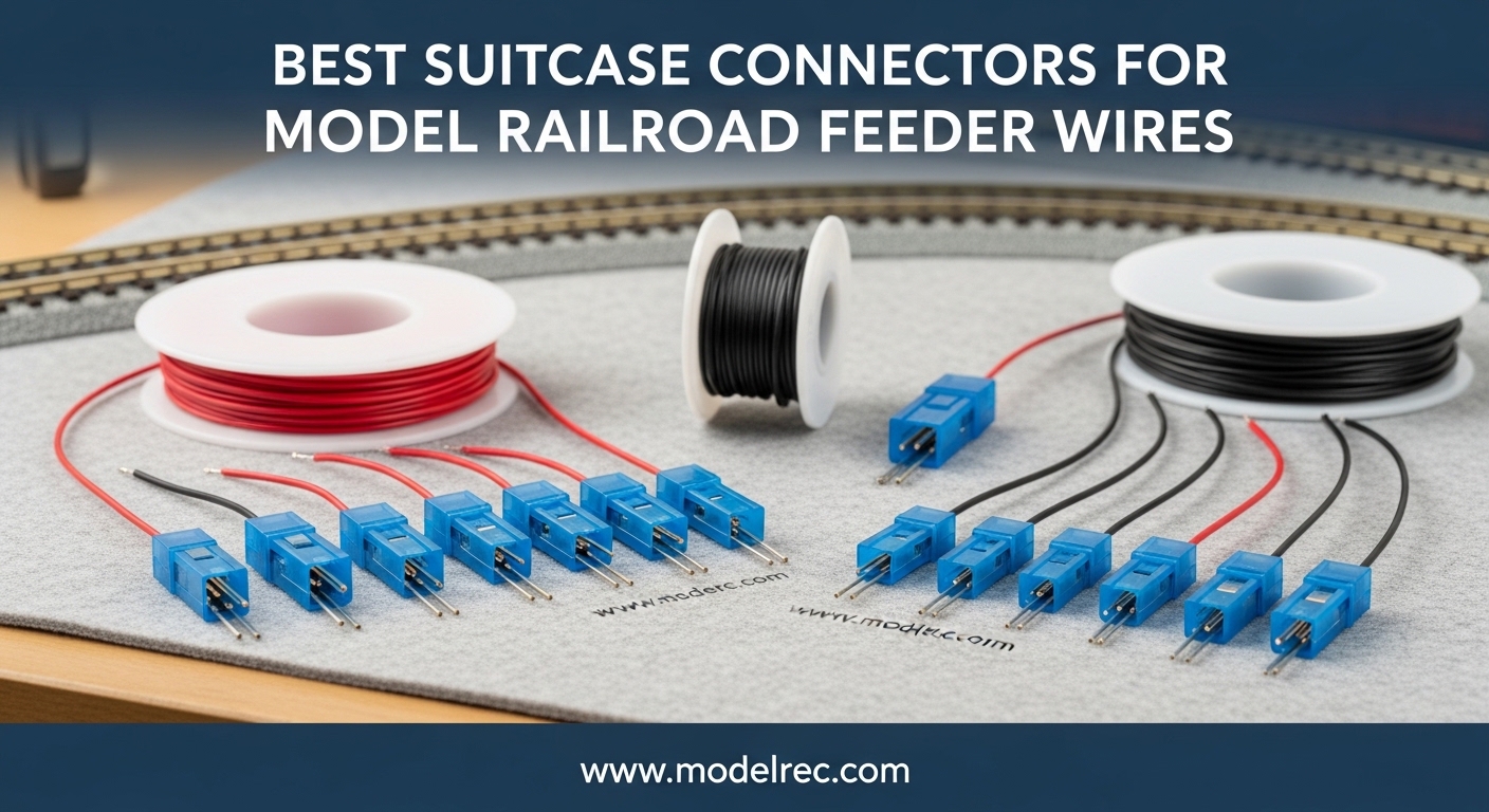 Best Suitcase Connectors for Model Railroad Feeder Wires