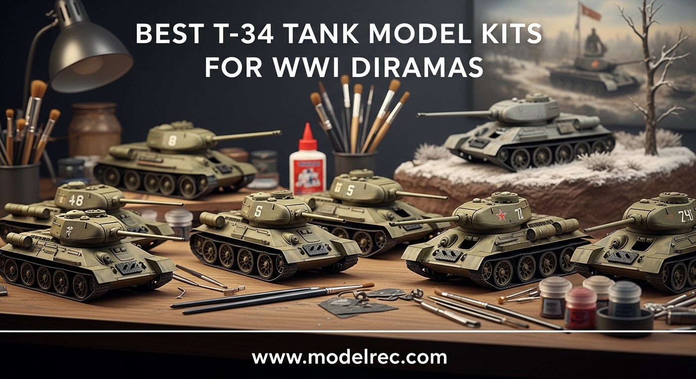 Best T-34 Tank Model Kits for WWII Dioramas