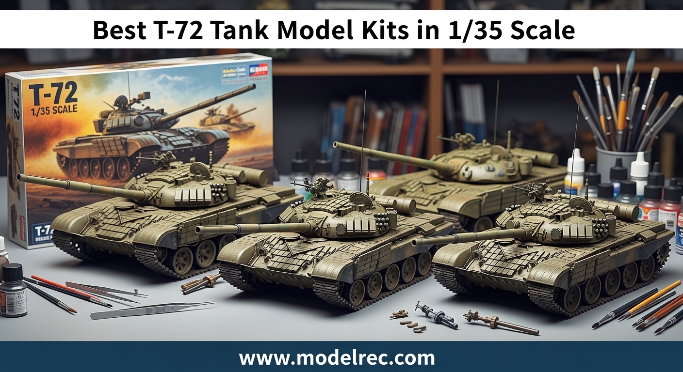 Best T-72 Tank Model Kits in 135 Scale