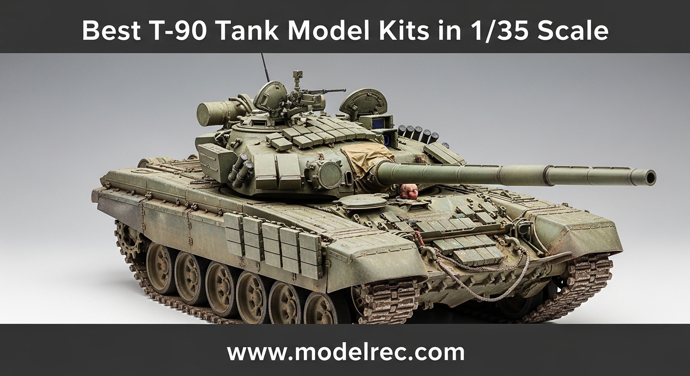 Best T-90 Tank Model Kits in 1-35 Scale