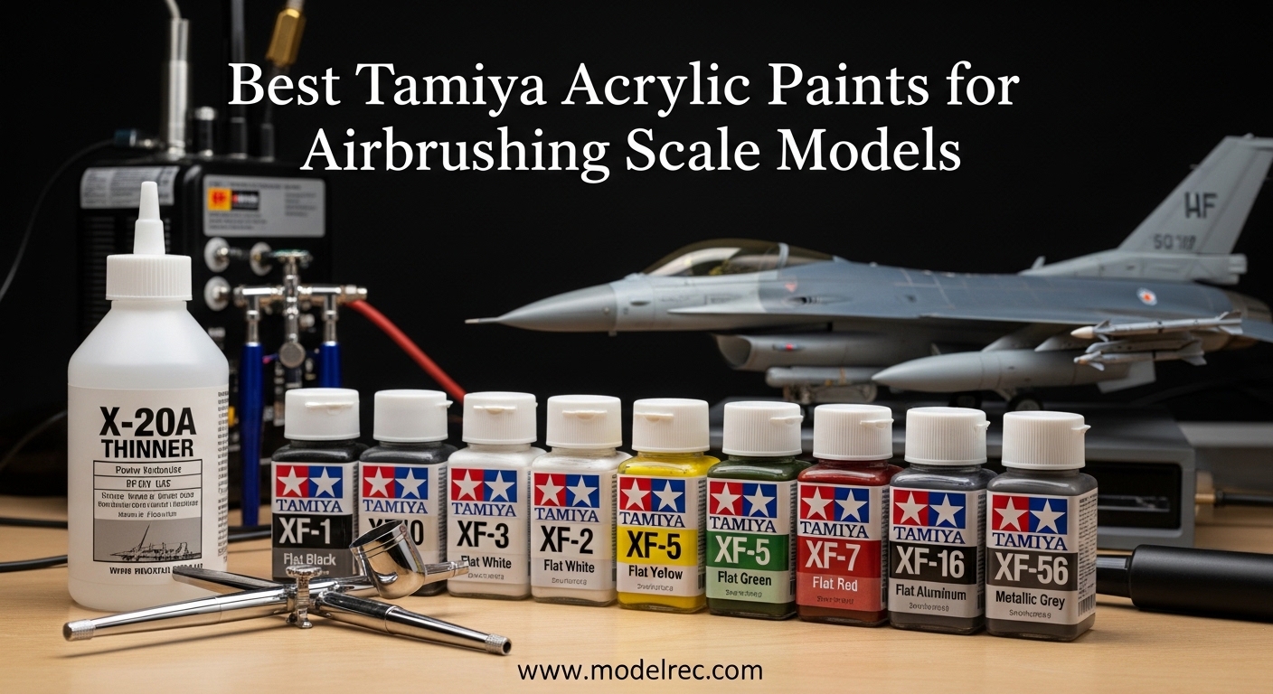Best Tamiya Acrylic Paints for Airbrushing Scale Models