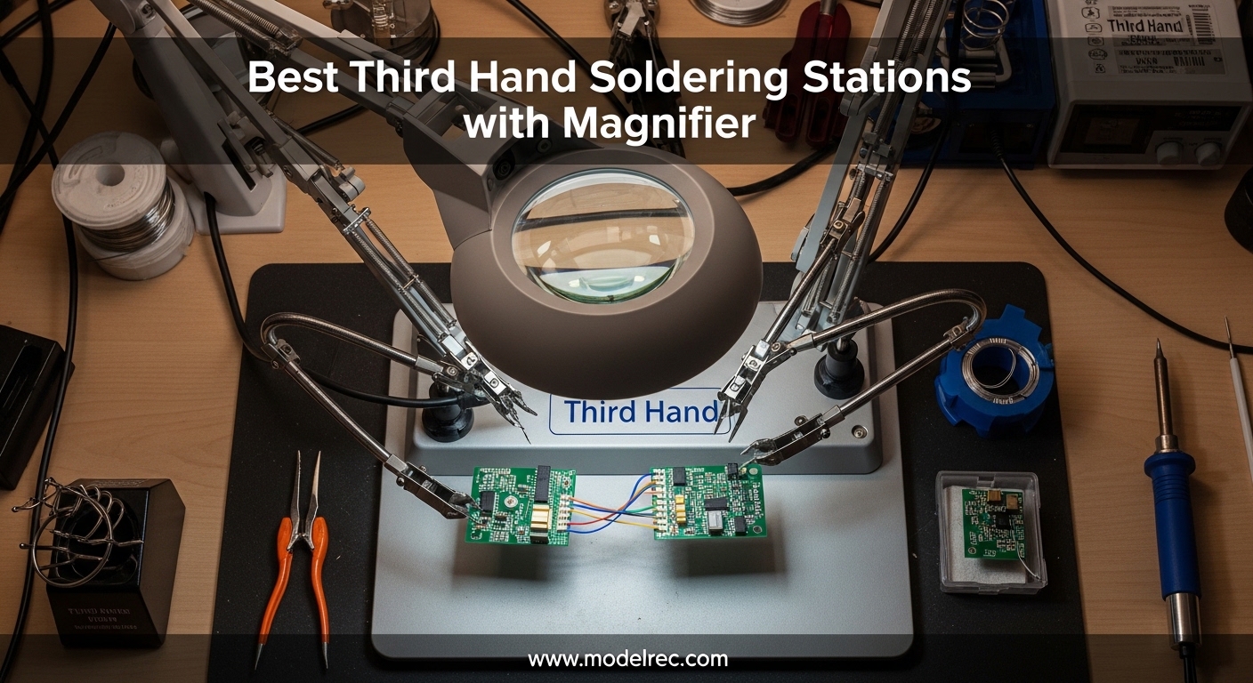 Best Third Hand Soldering Stations with Magnifier