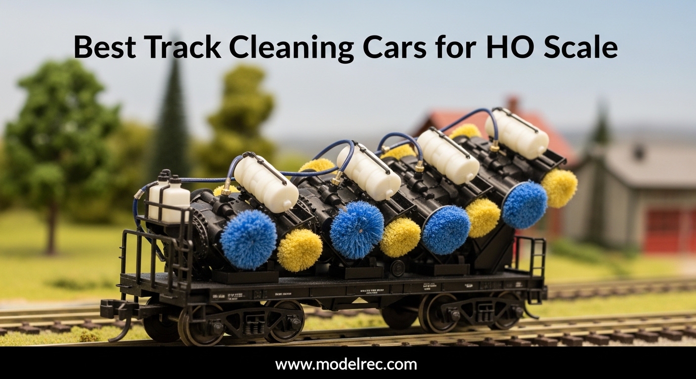 Best Track Cleaning Cars for HO Scale