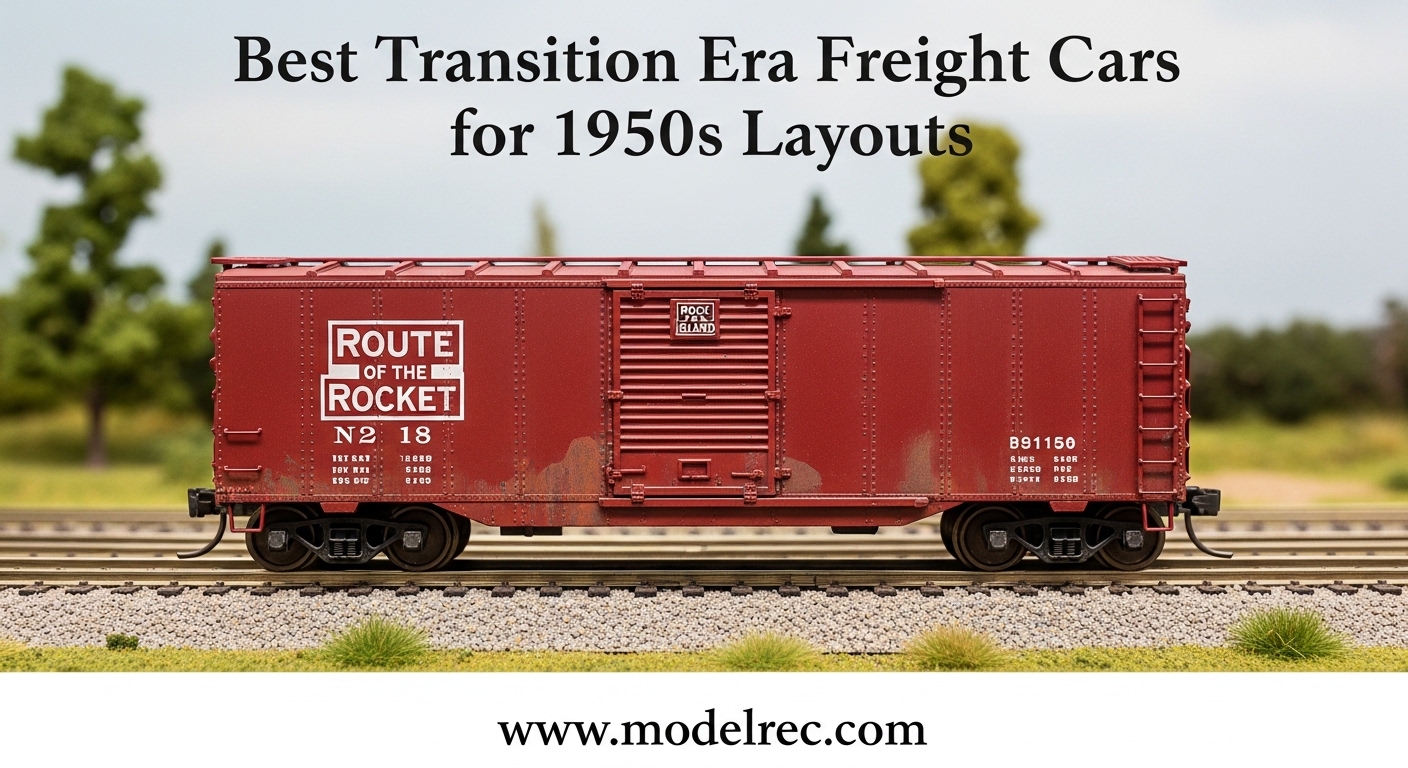 Best Transition Era Freight Cars for 1950s Layouts