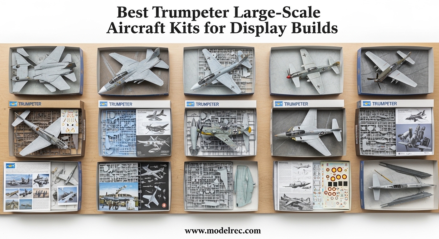 Best Trumpeter Large-Scale Aircraft Kits for Display Builds