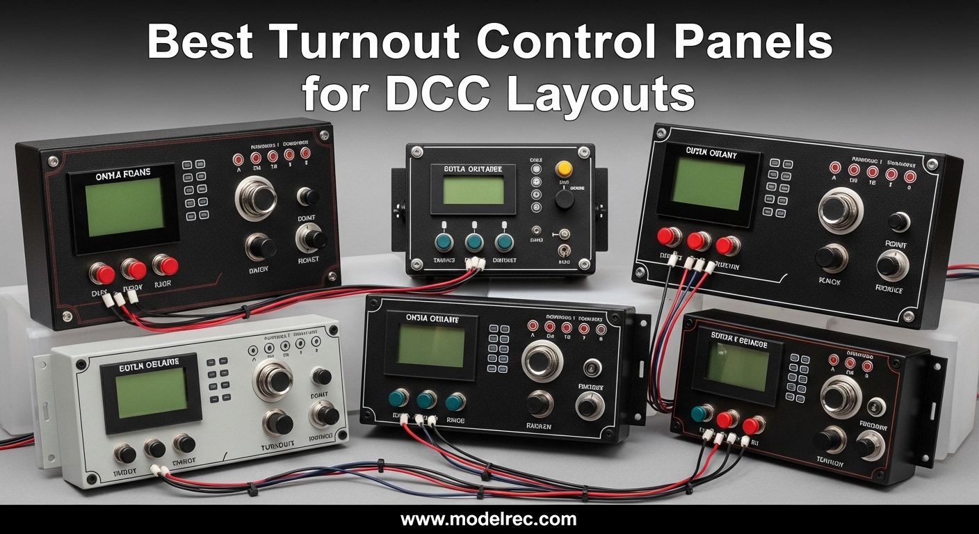 Best Turnout Control Panels for DCC Layouts