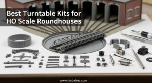 Best Turntable Kits for HO Scale Roundhouses