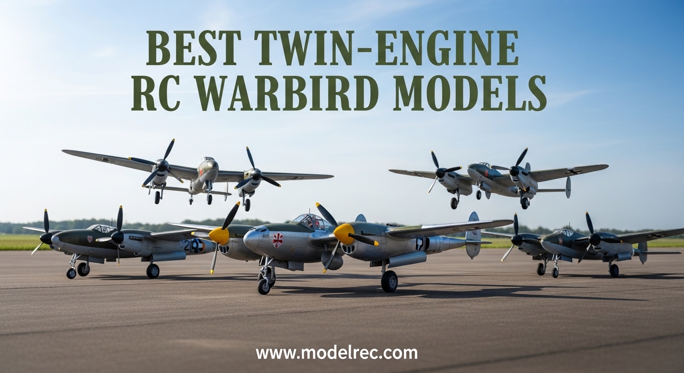 Best Twin-Engine RC Warbird Models