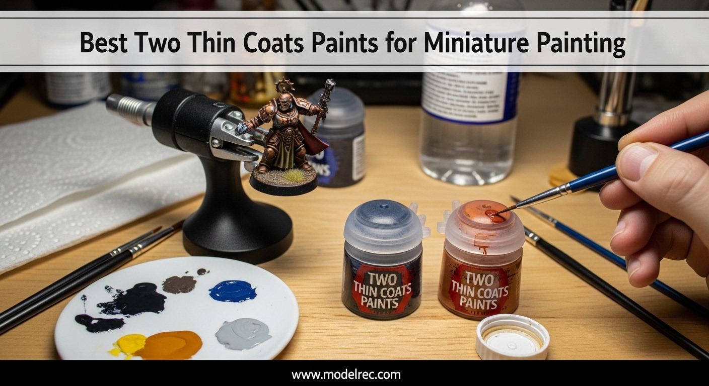 Best Two Thin Coats Paints for Miniature Painting