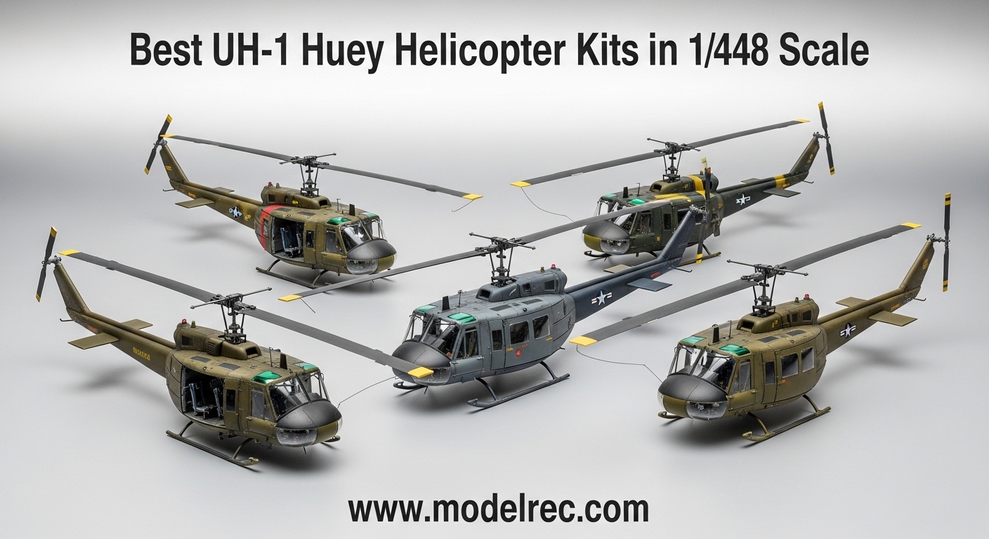 Best UH-1 Huey Helicopter Kits in 148 Scale