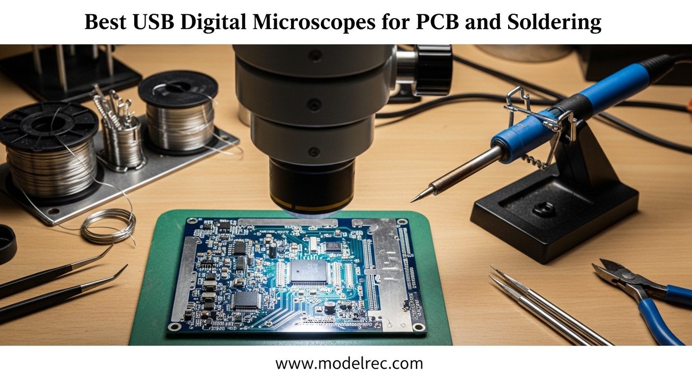 Best USB Digital Microscopes for PCB and Soldering