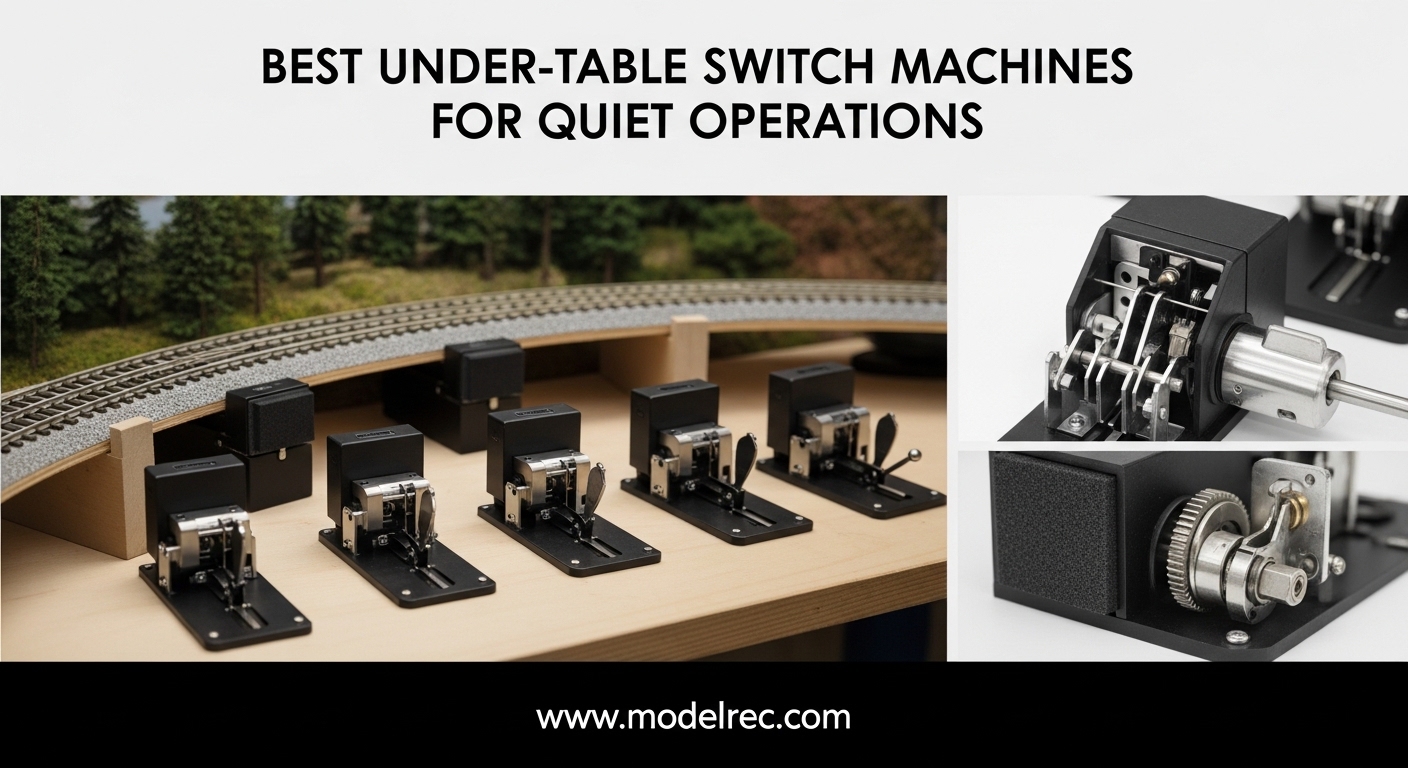 Best Under-Table Switch Machines for Quiet Operations